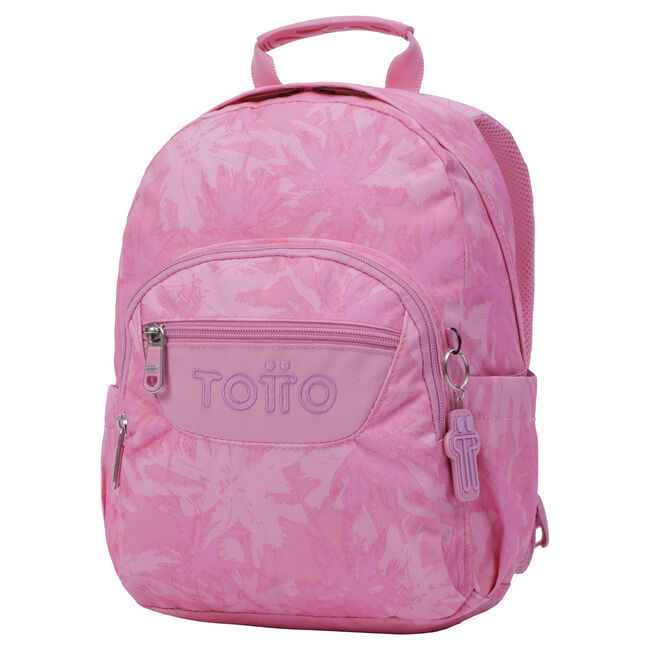 espiral Me sorprendió humedad Mochila escolar palmeras rosas - Tempera - Rosa | Totto.es