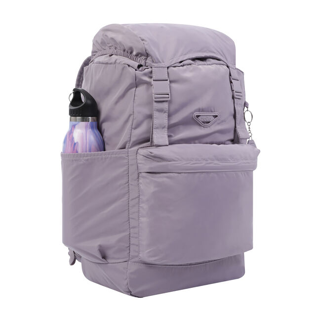 Mochila plegable color morado  - Collapse image number null