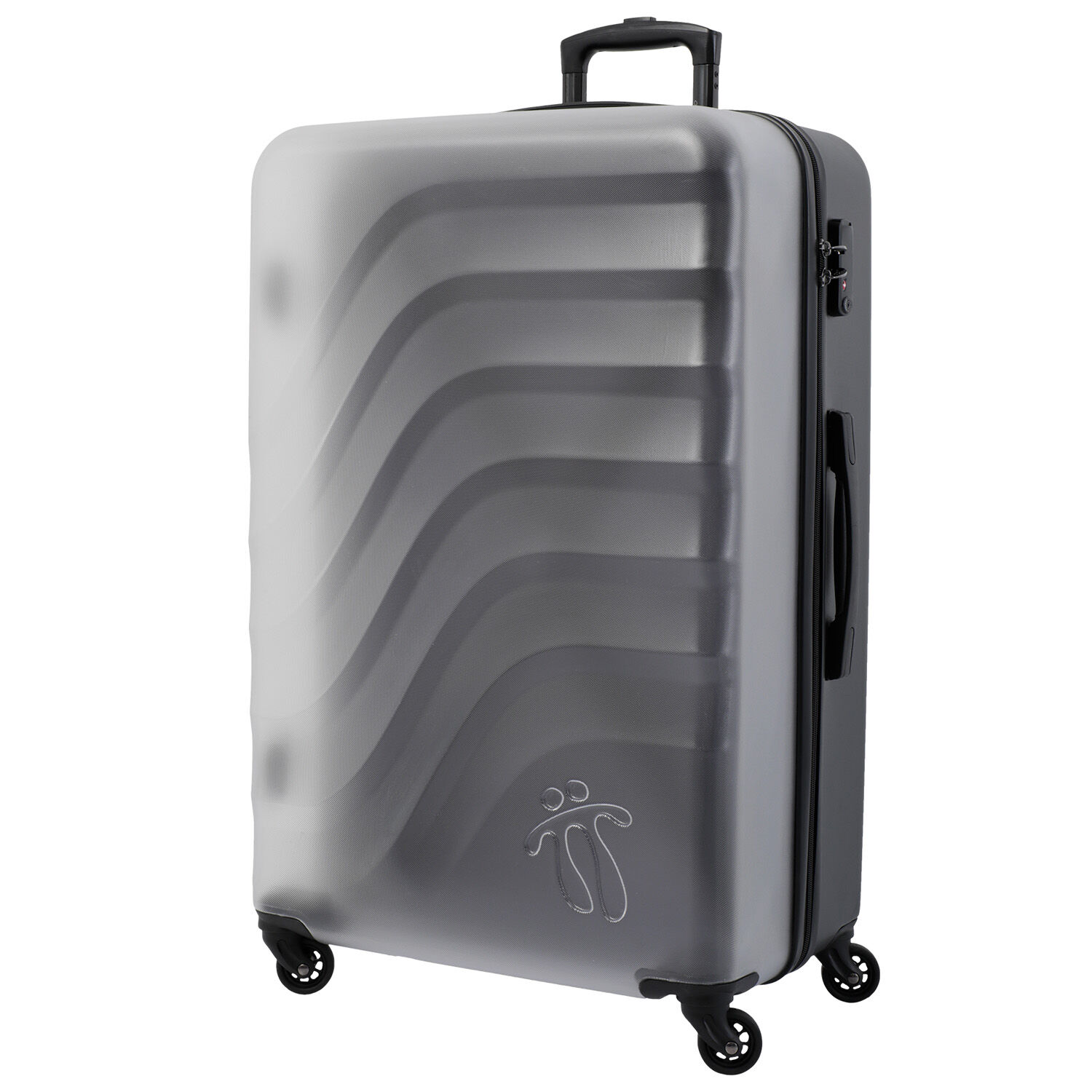 Maleta trolley grande Bazy TRANSPARENTE Totto.es