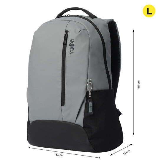 Mochila Detroit - Gris/Negro image number 3