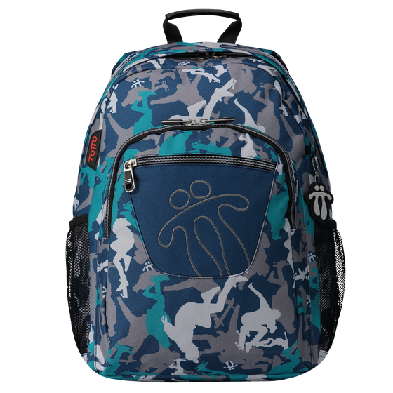Mochila escolar adaptable a carro Acuareles - 2FH image number 1