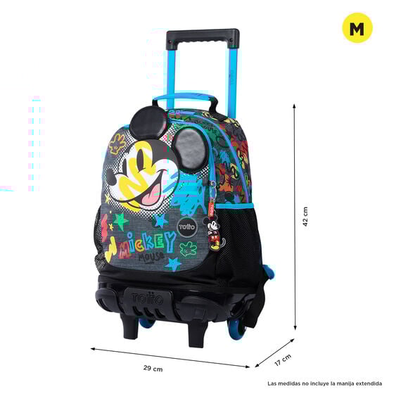 Mochila de ruedas Mickey M image number 2