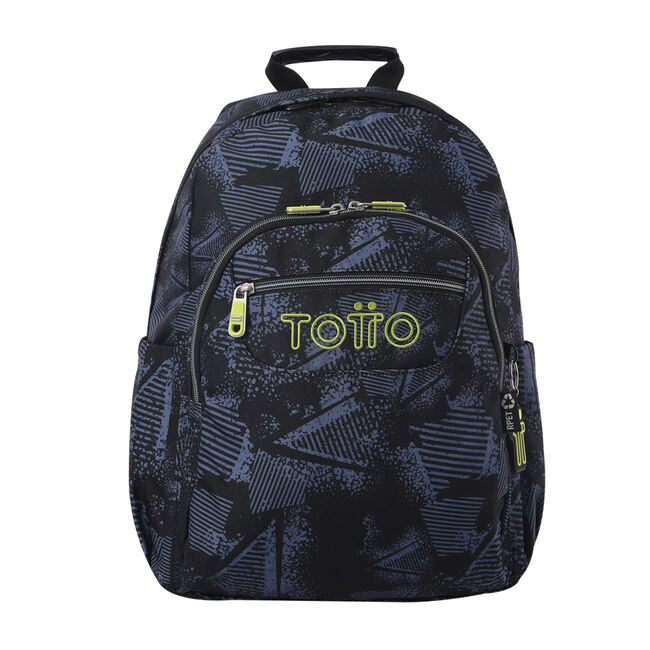 Mochila escolar adaptable a carro eco-friendly Stampil - Acuareles image number null