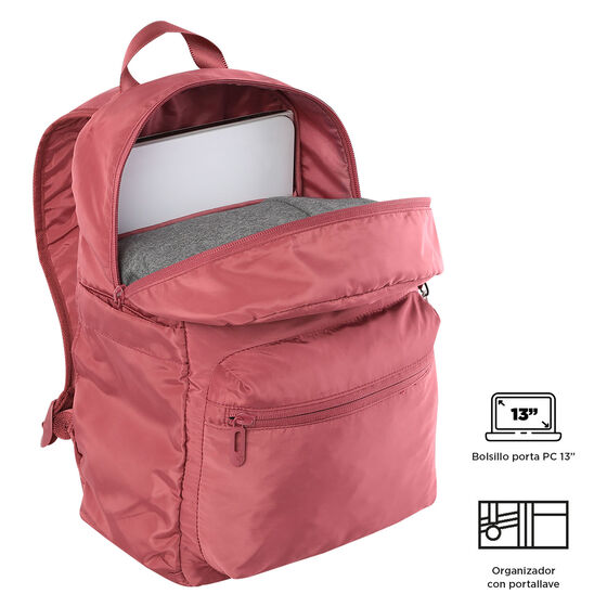 Mochila plegable Xingu - Deco Rose image number 4