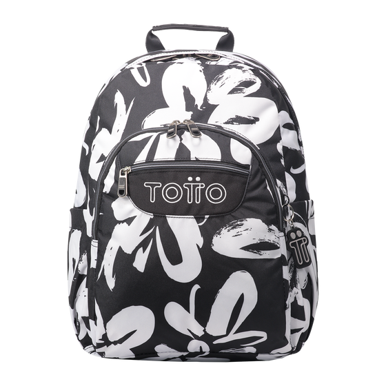 Mochila Acuareles - Blanco y negro image number 1