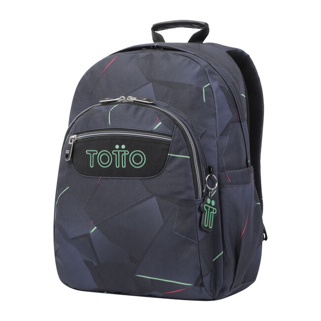 Mochila escolar adaptable a carro fractal - Acuareles image number null