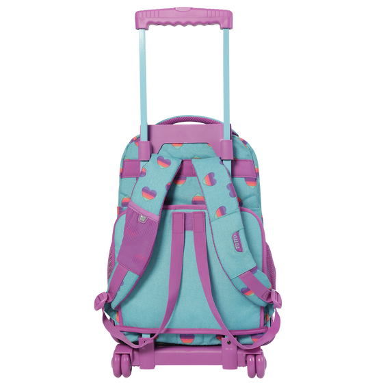 Mochila escolar con ruedas Renglones - 7F3 image number 3