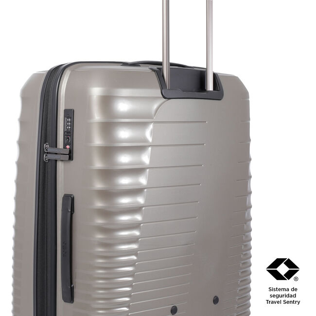 Maleta trolley grande color marrón - Traveler image number null