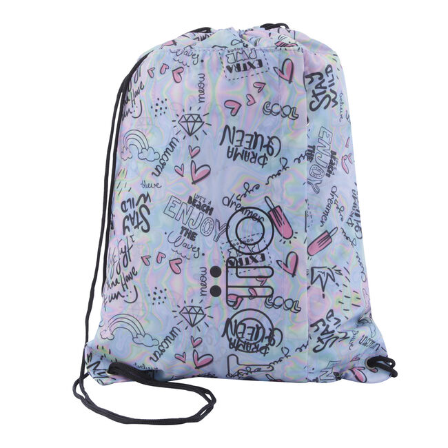 Mochila deportiva cuerdas rainbow party - Curvigrafo