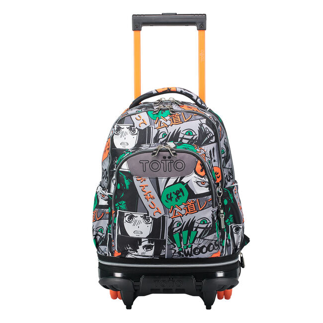 Mochila escolar ruedas desmontable manga - Tiza image number null