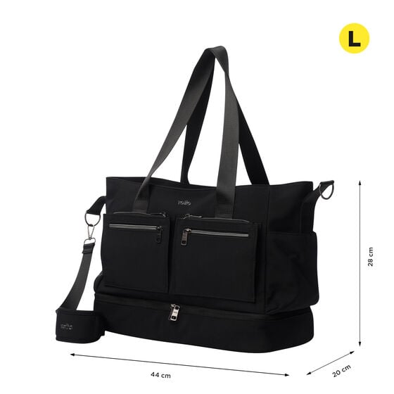 Bolso Duffle Sahara - Negro image number 3