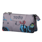 Estuche Tablero - Gris con robots image number 2