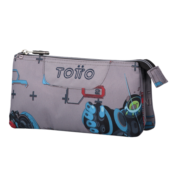 Estuche Tablero - Gris con robots image number 2