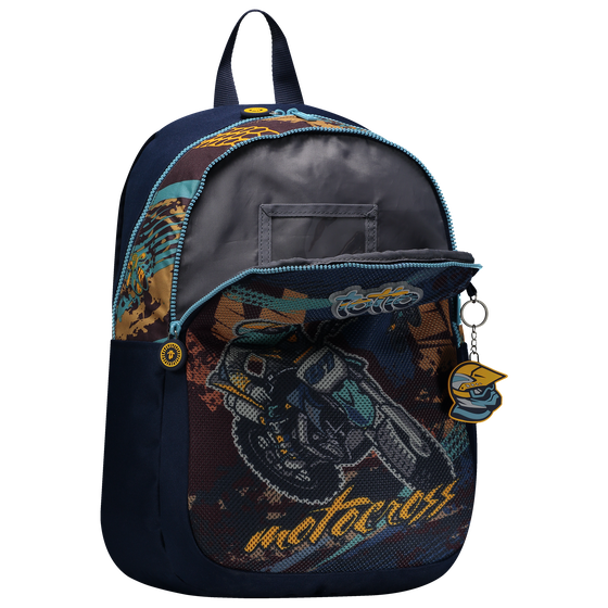 Mochila escolar grande - Motto Cross image number 5