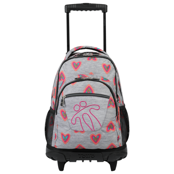Mochila escolar con ruedas Renglones - 8GT image number 1