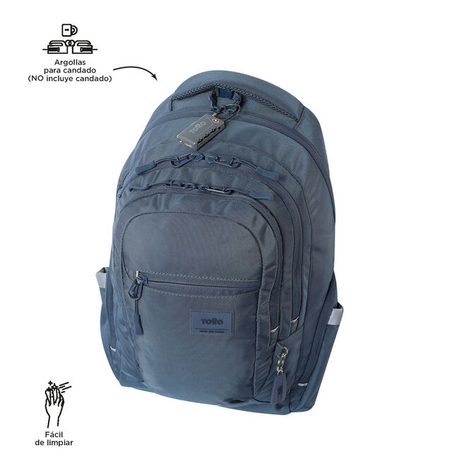 Mochila casual eco-friendly Folkstone Gray - Eufrates image number null