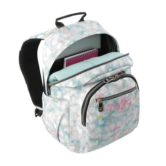 Mochila Gommas - Corazones pastel image number 8