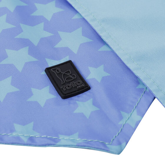 Pañuelo para mascotas doble cara estampado estrellas - Talla L image number 4