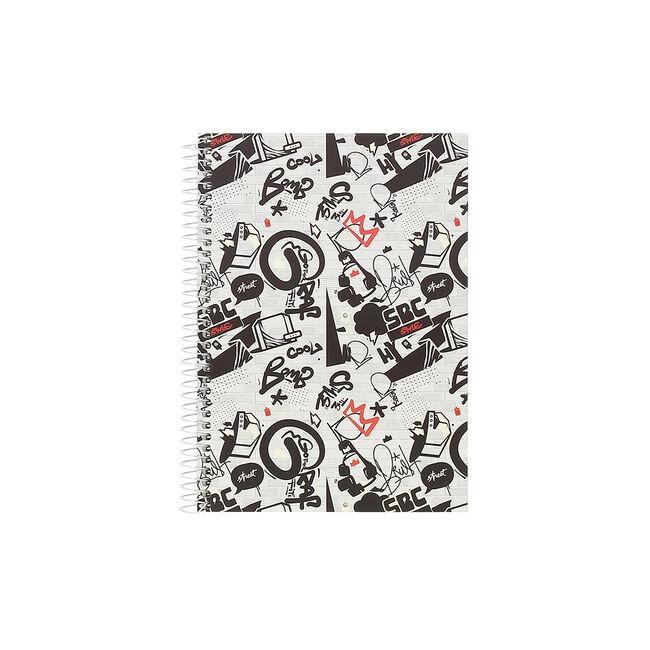 Cuaderno A5 tapa forrada