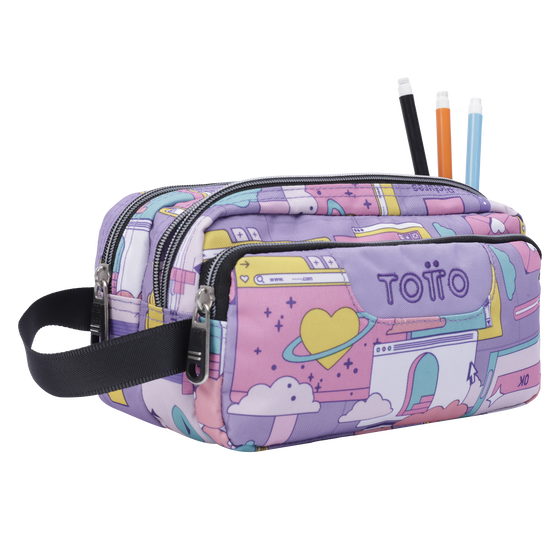 Estuche Agapec - - Morado Cyber image number 4