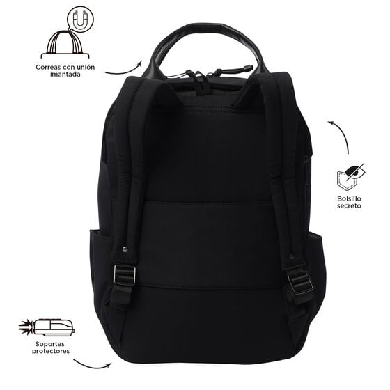 Mochila Toscana - Negro image number 4