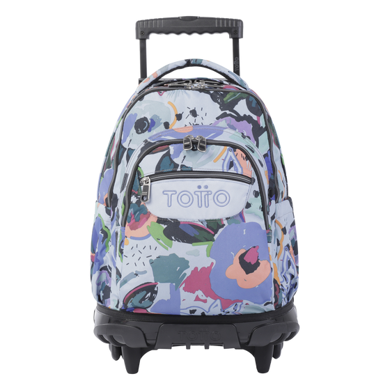 Mochila Renglones - Lienzo floral image number 1