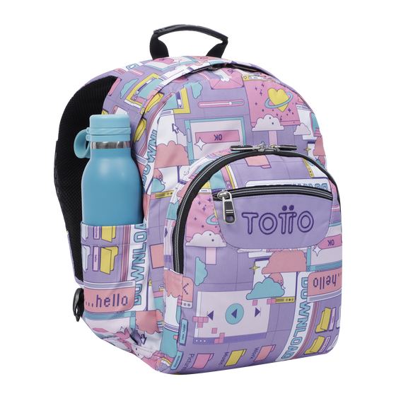 Mochila Gommas - Morado ciber image number 4