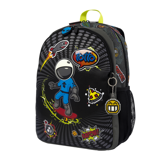 Mochila escolar mediana - Cool Patch image number 2