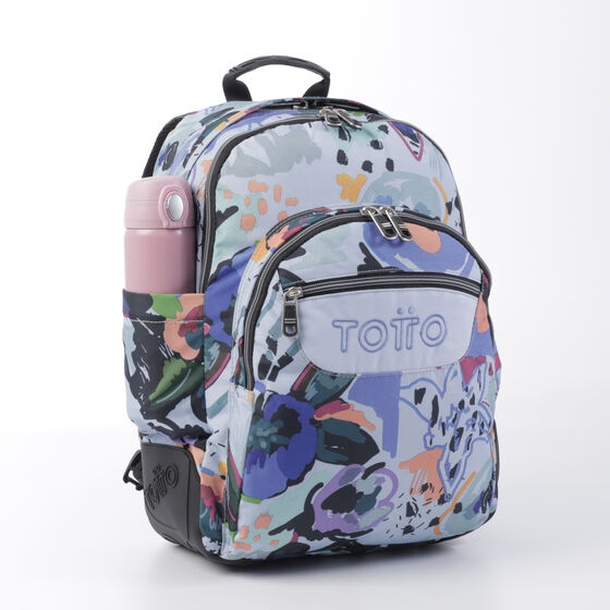 Mochila Crayoles - Lienzo floral image number 5
