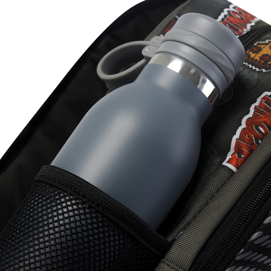 Mochila escolar mediana Cool Patch Verde Totto.es
