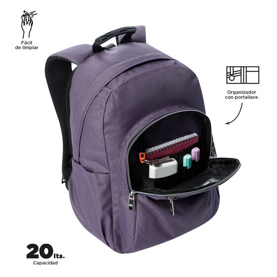 Mochila Acuareles - Morado image number 5