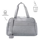 Bolso Megumi L Duffle - Gray Mix image number 3