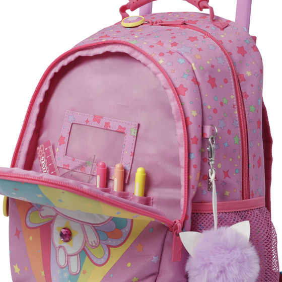 Mochila escolar pequeña con ruedas - Mimixy image number 6