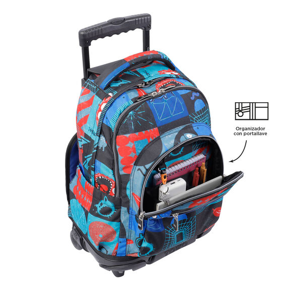 Mochila Renglones - Cyber Monstruos image number 6