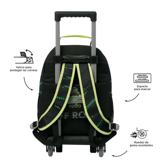 Mochila de ruedas Monster Race M image number 4