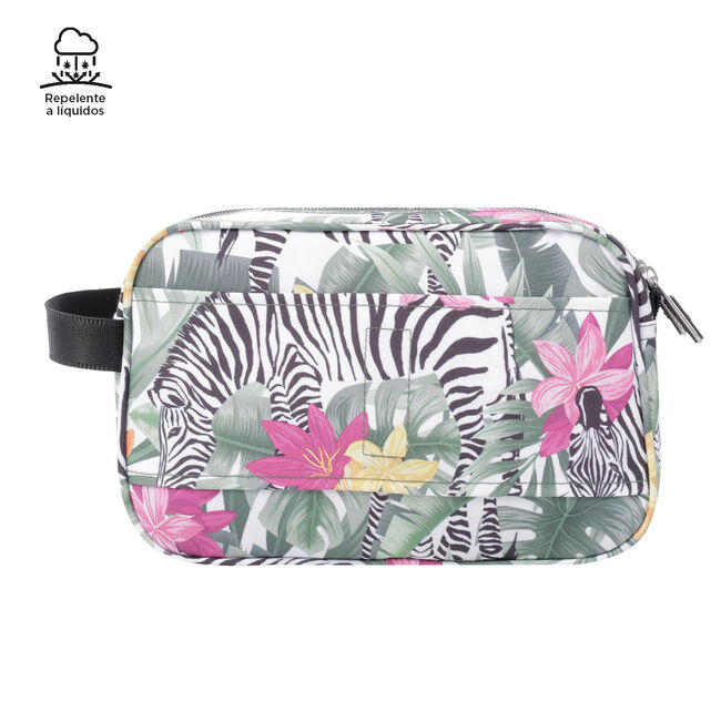 Estuche escolar tres compartimentos tropical cebras - Plastilina image number null