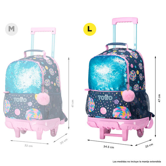 Mochila Ruedas - Sweet Candy L image number 3
