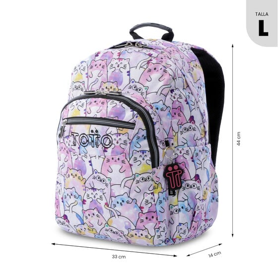 Mochila Acuareles Glitter - Paws image number 3
