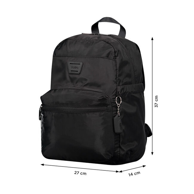 Mochila plegable color negro - Xingu image number null