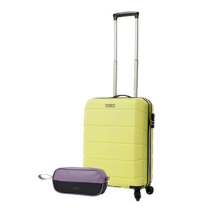 Kit maleta de cabina Rayatta + organizador Trip Yellow Iris/Montana Grape