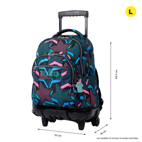 Mochila Renglones - Lety Black image number 2