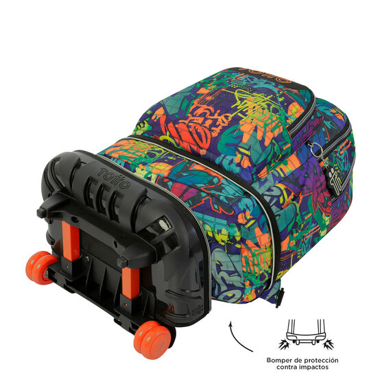 Mochila Desmontable Tiza - Graffiti image number 5