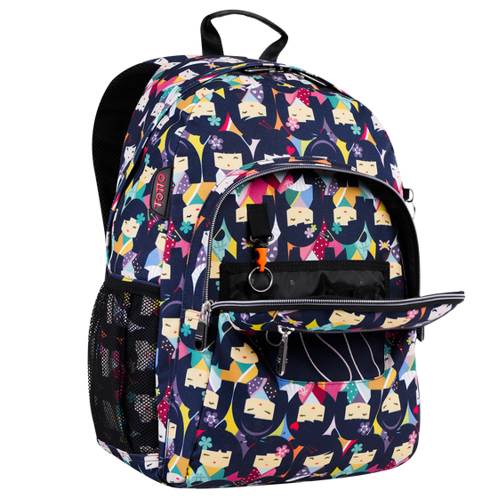 Mochila escolar adaptable a carro Acuareles - 7E4 image number 5
