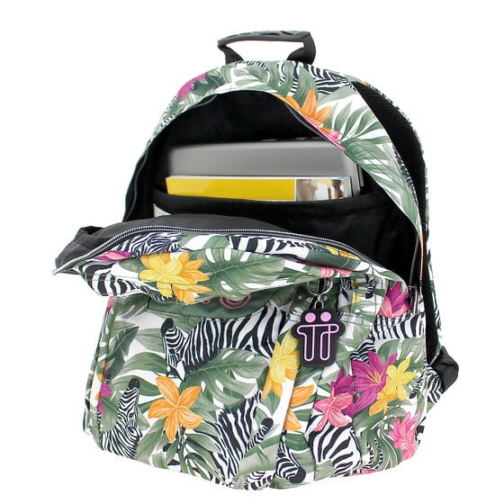 Mochila Lápiz - Tropical cebras image number 5