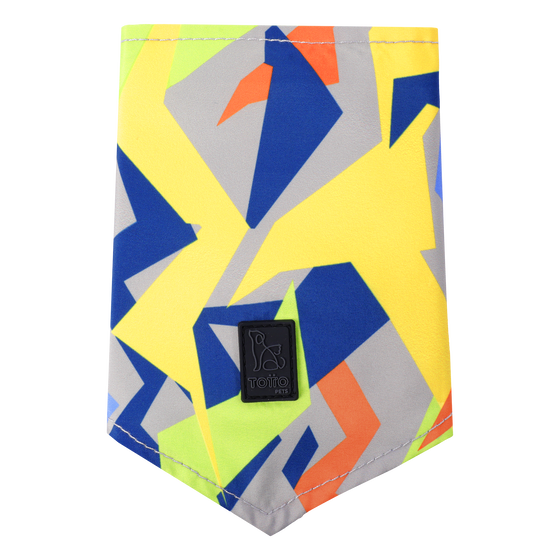 Pañuelo para mascotas doble cara estampado geommax - Talla XL image number 3