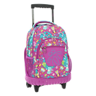 Mochila escolar con ruedas Renglones - 3E6 image number 2