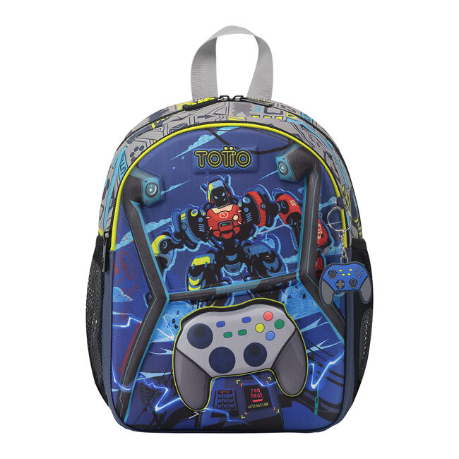 Mochila escolar pequeña de videojuegos - Monark image number null