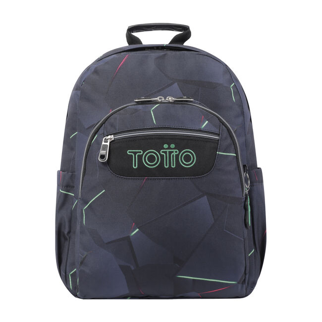 Mochila escolar adaptable a carro fractal - Acuareles