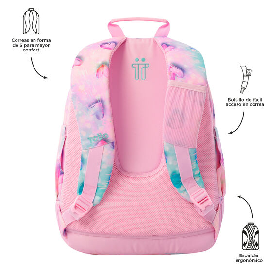 Mochila Rayol Glitter - Shiny Heart image number 3