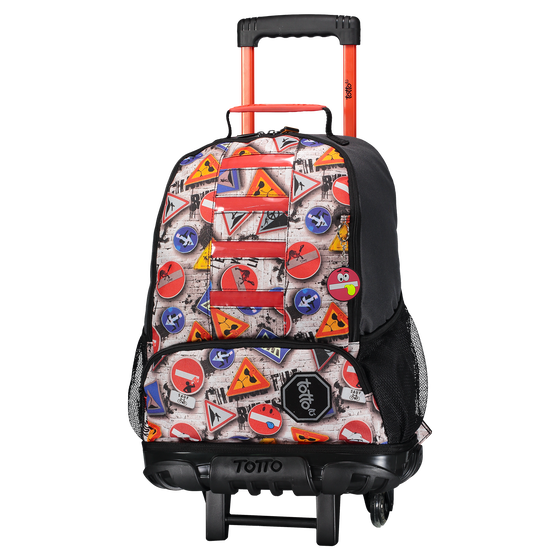 Mochila escolar grande con ruedas - Street image number 2